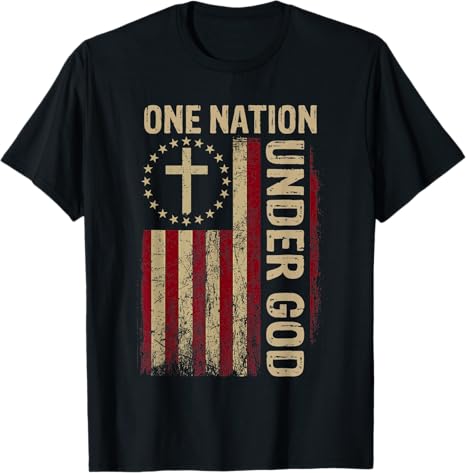 One Nation Under God Flag 4th Of July Patriotic Christian T Shirt 1749697081805.jpg
