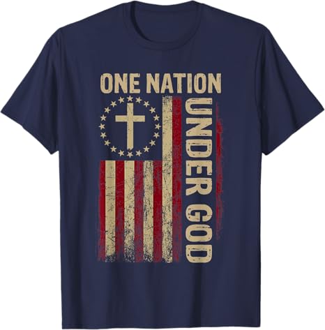 One Nation Under God Flag 4th Of July Patriotic Christian T Shirt 1749697081808.jpg