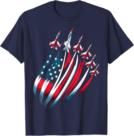 Patriotic Usa Flag Fighter Jets Boys 4th Of July T Shirt 1749697206442.jpg