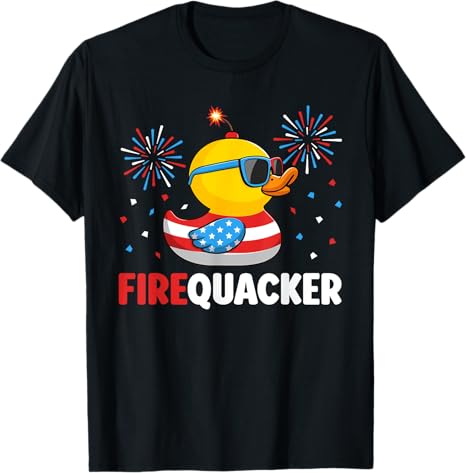 4th Of July Duck Firequacker Patriotic Fourth Of July Funny T Shirt 1749698315443.jpg