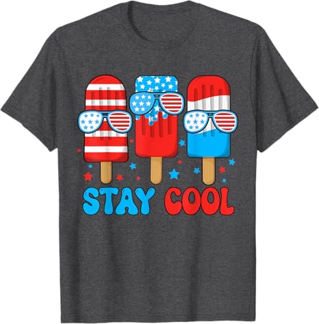 Stay Cool Popsicle 4th July Boys Men Patriotic American Flag T Shirt 1749699242189.jpg