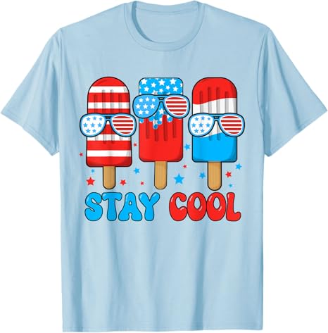 Stay Cool Popsicle 4th July Boys Men Patriotic American Flag T Shirt 1749699242312.jpg