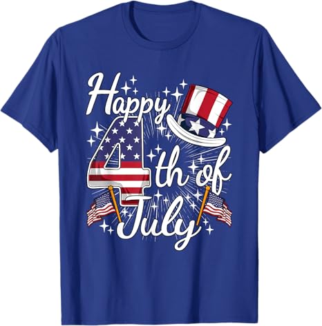 Happy 4th Of July Patriotic American Flag Usa Men Women Kids T Shirt 1749700905396.jpg