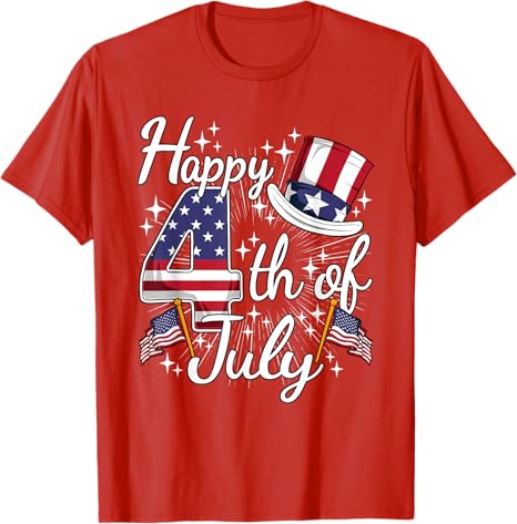 Happy 4th Of July Patriotic American Flag Usa Men Women Kids T Shirt 1749700905424.jpg