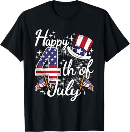 Happy 4th Of July Patriotic American Flag Usa Men Women Kids T Shirt 1749700905454.jpg
