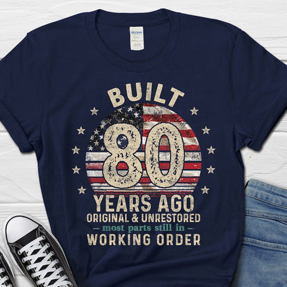Built 80 Years Ago Shirt Vintage 1945 Shirt 80th Birthday Gift Turning 80 Gift Retro Classic T Shirt For Him Birthday Gift For Men 1750134541401.jpg