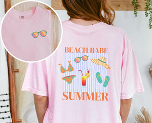 Beach Babe Summer Shirt Summer Vacation T Shirt Summer Tropical Tee Beachy Gifts For Her Girls Summer Tshirt Beachy Gift For Her 1750299068172.jpg
