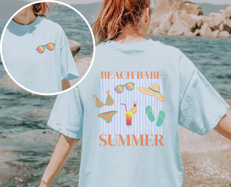 Beach Babe Summer Shirt Summer Vacation T Shirt Summer Tropical Tee Beachy Gifts For Her Girls Summer Tshirt Beachy Gift For Her 1750299068177.jpg