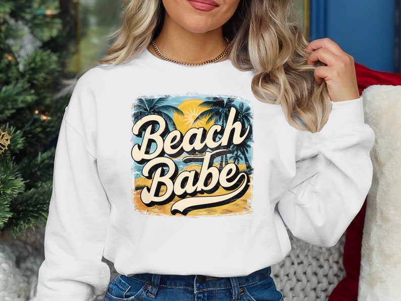 Beach Babe Shirt Beach Shirt For Women Summer Shirt Vacay Mode Tropical Shirt Summer Beachwear Vintage Shirt Trendy Beach Shirts 1750302178028.jpg