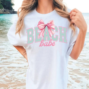 Beach Babe T Shirt Summer Shirtcoquette Summer Shirtpool Babe Shirttrendy Summer Shirtpool Lofebeach Vibes Shirtaesthetic Summertrendy Summer Shirt 1750305548120.jpg