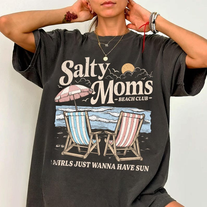 The Beach Club T Shirt Salty Moms Beach Club Shirt Retro Beach Girl Shirt Trendy Summer Vibes T Shirt 1750319560689.jpg