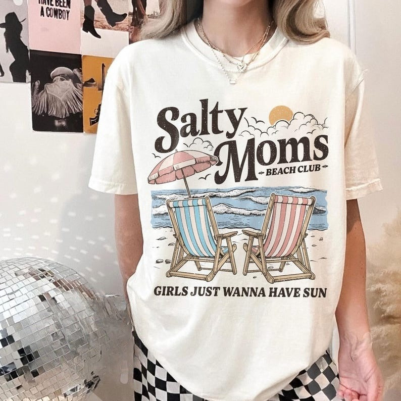 The Beach Club T Shirt Salty Moms Beach Club Shirt Retro Beach Girl Shirt Trendy Summer Vibes T Shirt 1750319560750.jpg