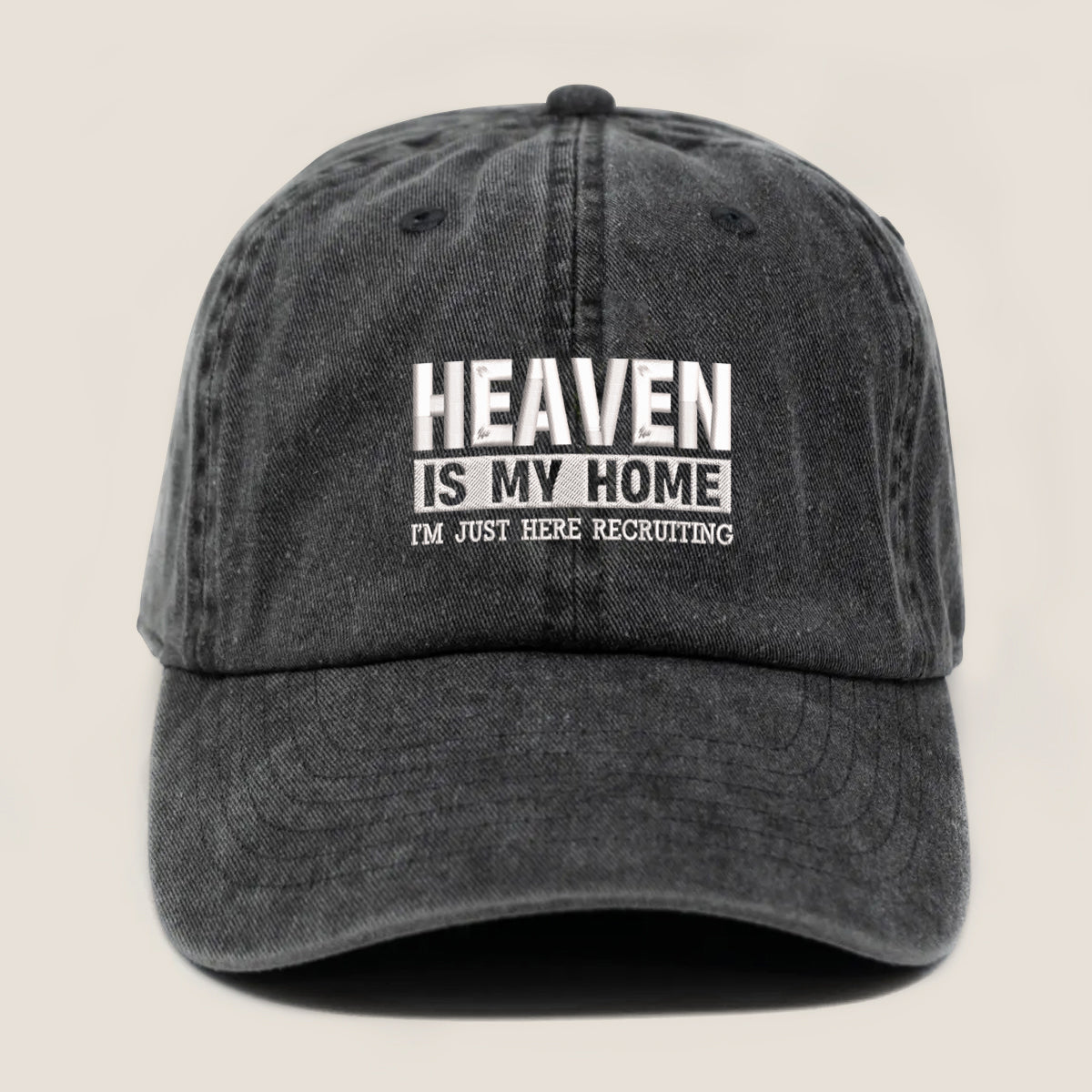 Heaven Is My Home Embroidered Cap 1750321096359.jpg