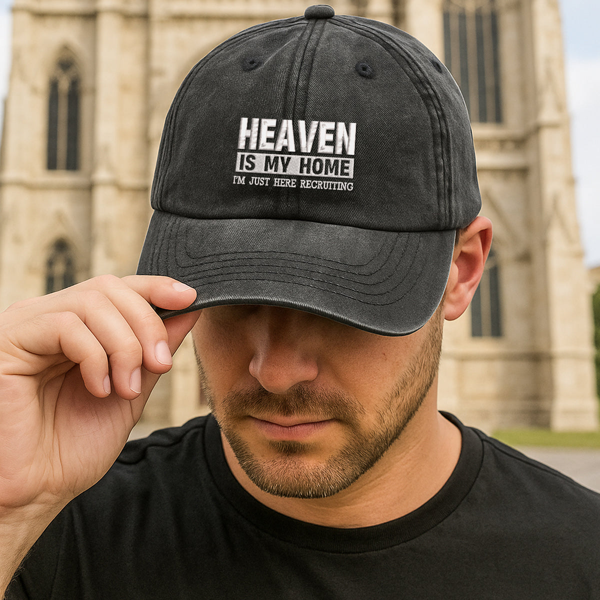 Heaven Is My Home Embroidered Cap 1750321096973.jpg