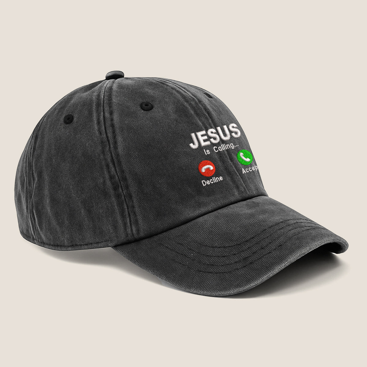 Jesus Is Calling Embroidered Cap 1750406337543.jpg