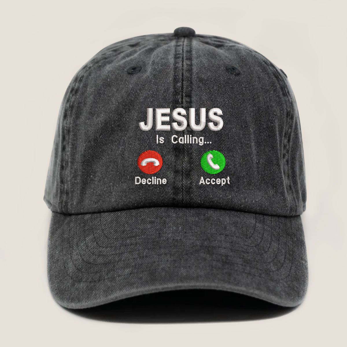 Jesus Is Calling Embroidered Cap 1750406337662.jpg