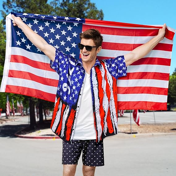 Mens Hawaiian Shirts Flamingo Floral Button Down Tropical Holiday Beach Shirts Short Sleeve Casual Vacation 1750408668294.jpg