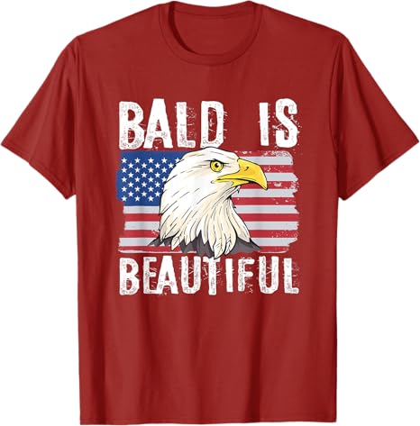 Bald Is Beautiful 4th Of July Independence Day Bald Eagle T Shirt 1750409814409.jpg