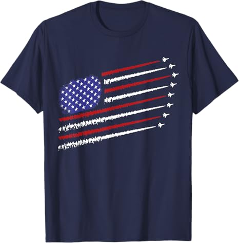 Fighter Jets With Usa American Flag 4th Of July Celebration T Shirt 1750411862361.jpg