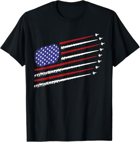 Fighter Jets With Usa American Flag 4th Of July Celebration T Shirt 1750411862473.jpg
