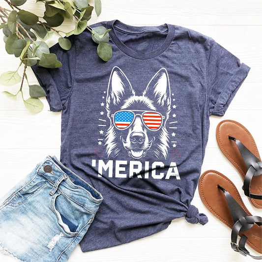 German Shepherd Merica Shirt  4th Of July German Shepherd Tee  Patriotic German Shepherd Shirt  Usa Dog Lover Gift  Gsd Mom Gift 1750650925561.jpg