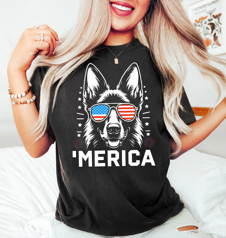 German Shepherd Merica Shirt  4th Of July German Shepherd Tee  Patriotic German Shepherd Shirt  Usa Dog Lover Gift  Gsd Mom Gift 1750650925565.jpg