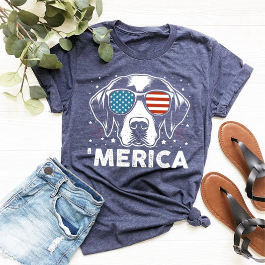 German Shorthaired Pointer Merica Shirt  4th Of July Gsp Tee  Patriotic Gsp Shirt  Usa Dog Lover Gift  Gsp Mom Gift 1750651916049.jpg