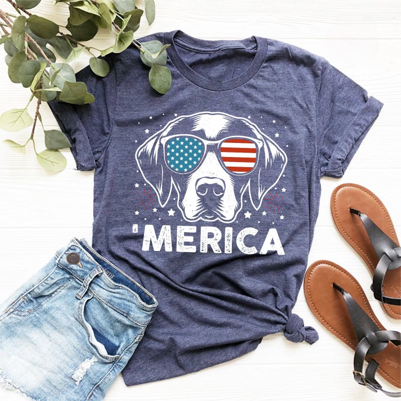 German Shorthaired Pointer Merica Shirt  4th Of July Gsp Tee  Patriotic Gsp Shirt  Usa Dog Lover Gift  Gsp Mom Gift 1750651916049.jpg