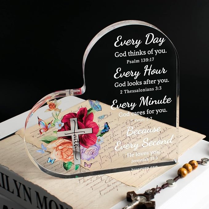 Christian Gifts For Women Birthday Inspirational Gifts For Women Friends Acrylic Bible Verse Desk Decor Religious Gifts For Sister Mom Mother Scripture Home Decorative Signs 1750667019368.jpg