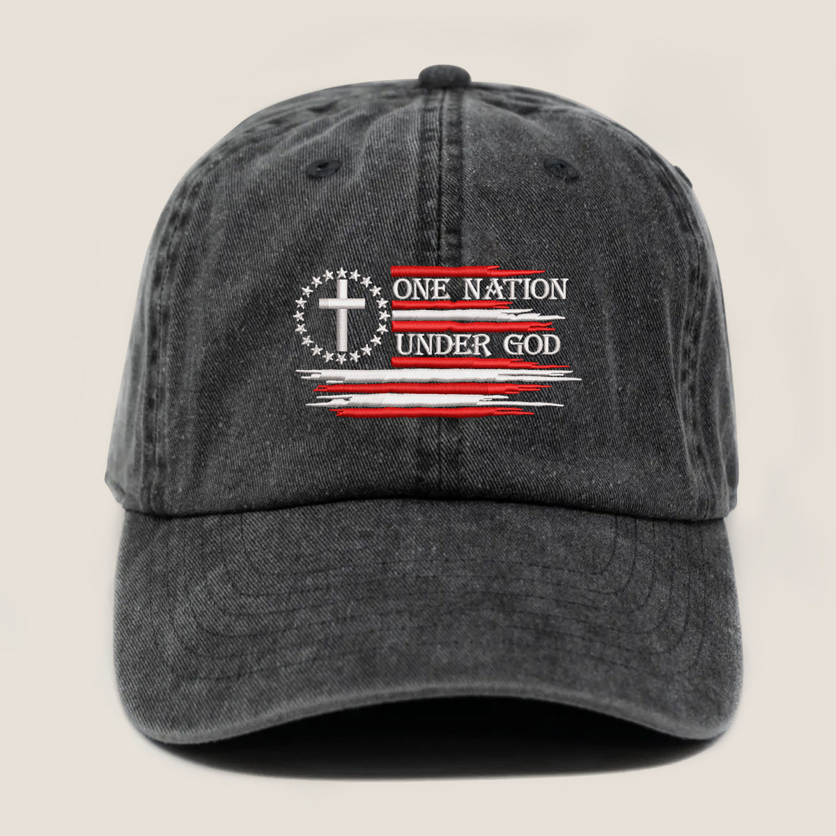 One Nation Under God Embroidered Cap 1750756995419.jpg
