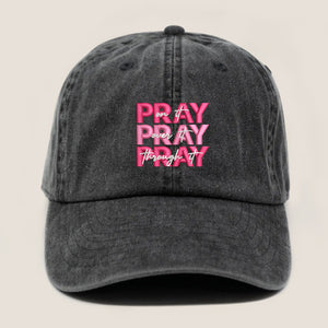 Pray On It Embroidered Cap 1750757157156.jpg
