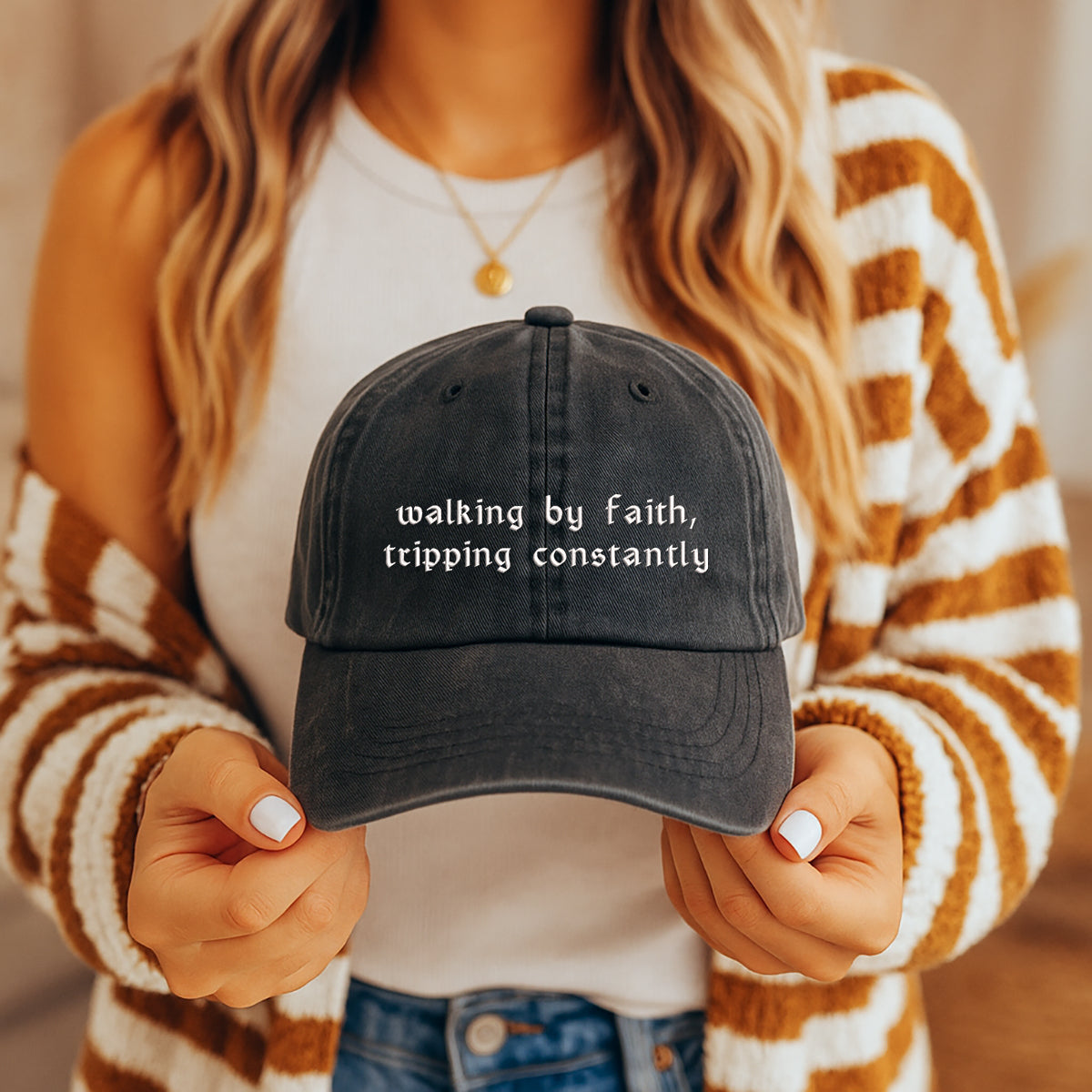 Walking By Faith Embroidered Cap 1750757222209.jpg