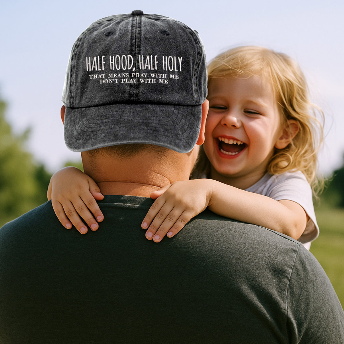 Half Hood, Half Holy Embroidered Cap 1750758212654.jpg