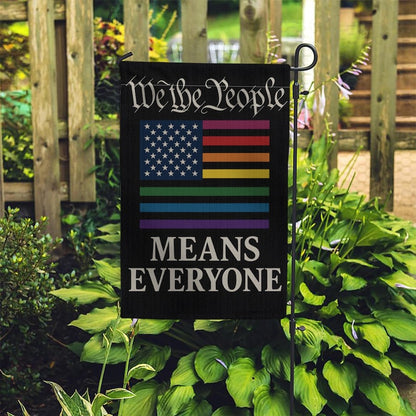 Pride Garden Flag Lgbtq  We The People Means Everyone Yard Flag  Inclusive Outdoor Decor  Equality Flag For Pride Month Celebration 1750904940560.jpg