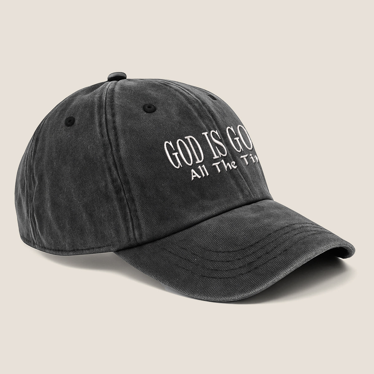 God Is Good All The Time Embroidered Cap 1750926947146.jpg
