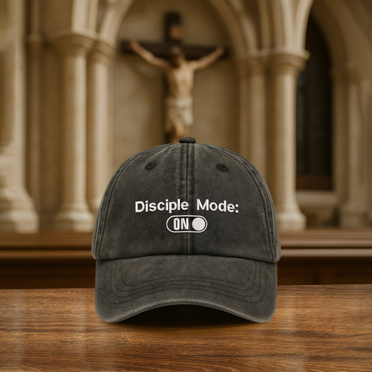 Disciple Mode On Embroidered Cap 1750927062301.jpg