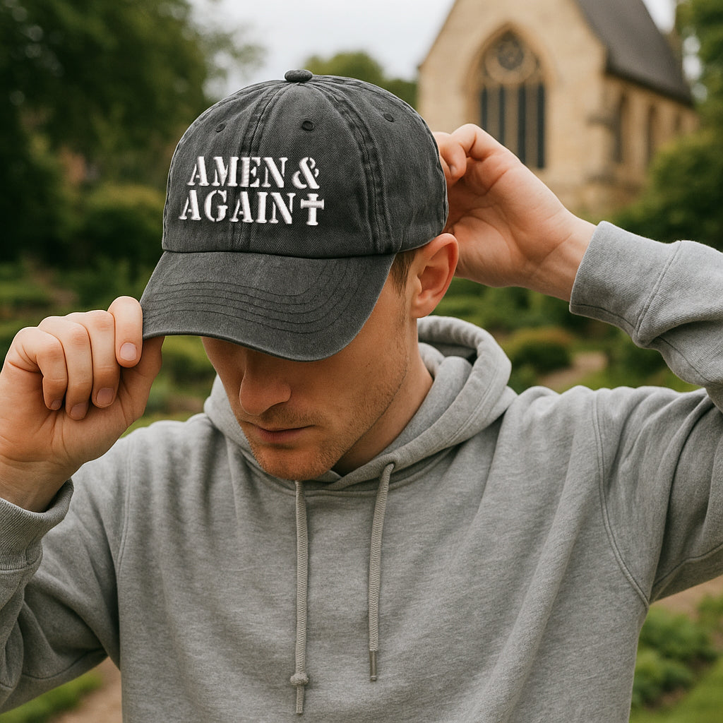 Amen And Again Embroidered Cap 1750927100435.jpg