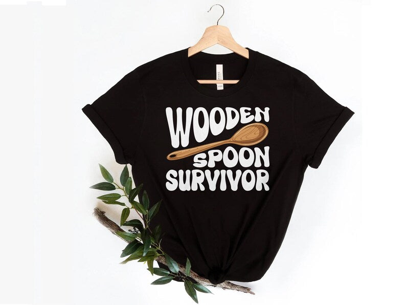 Wooden Spoon Survivor Mens Tshirt Funny Shirts Funny Italian Shirt Gift For Him Humor Shirt Sarcasm Shirt Expression Tee Birthday Tee 1751077946854.jpg