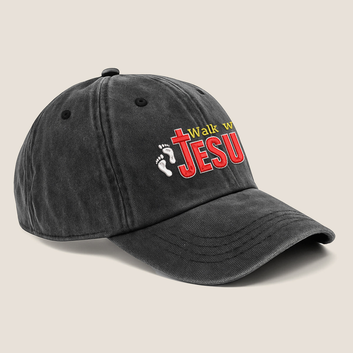Walk With Jesus Embroidered Cap 1751431889387.jpg