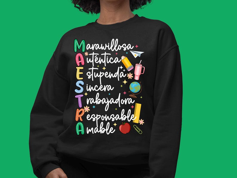 Retro Maestra T Shirt Teachers Day Shirt School Vibes Shirt Teacher Life Sweatshirt Back To School Shirt 1751508755738.jpg