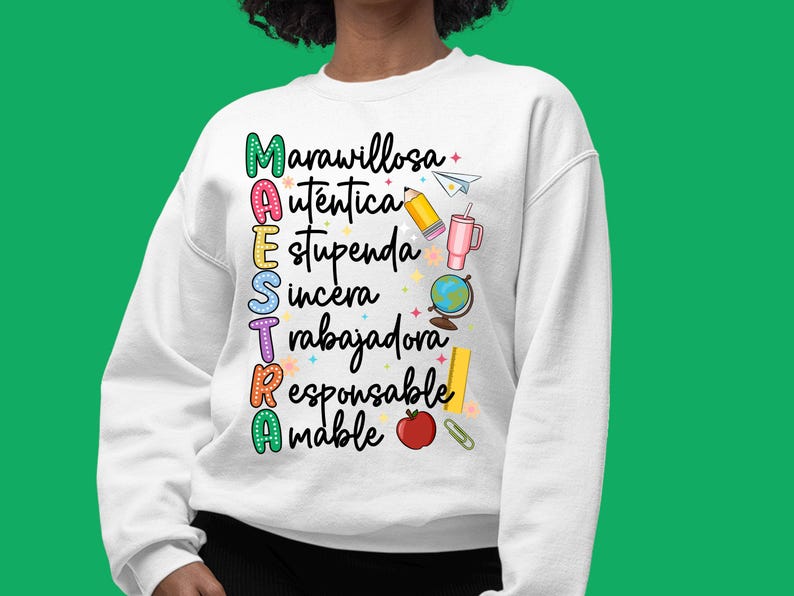 Retro Maestra T Shirt Teachers Day Shirt School Vibes Shirt Teacher Life Sweatshirt Back To School Shirt 1751508755742.jpg