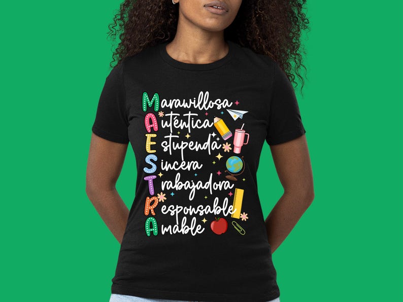 Retro Maestra T Shirt Teachers Day Shirt School Vibes Shirt Teacher Life Sweatshirt Back To School Shirt 1751508755743.jpg