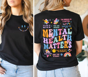 Mental Health Matters Shirt Women Inspirational Shirt Mental Health Shirt Anxiety Shirt Recreational Therapy Shirt Women Mental Health 1751532280735.jpg
