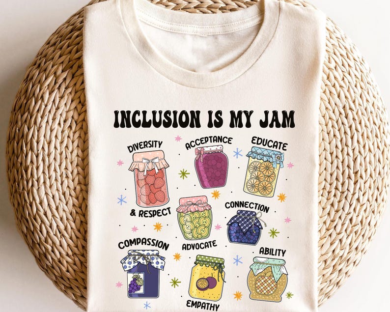 Inclusion Is My Jam Shirt Special Education Teacher Shirt Autism Teacher Gift Para Shirt Para Gift Shirt 1751532460371.jpg