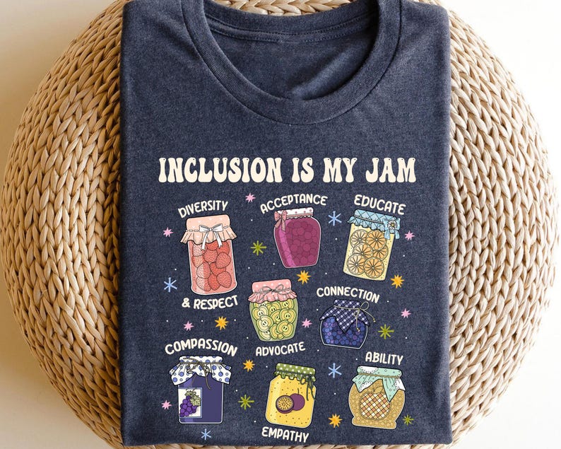 Inclusion Is My Jam Shirt Special Education Teacher Shirt Autism Teacher Gift Para Shirt Para Gift Shirt 1751532460911.jpg