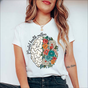 Mental Health Matters Mental Health Shirt School Psychologist Shirt Inspirational Shirts Mental Health Awareness Tee Cute Brain Shirt 1751600142908.jpg