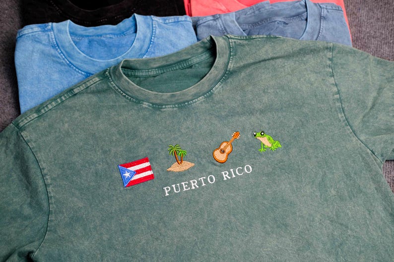 Puerto Rico Embroidery Shirt Puerto Rico Embroidered Icons Embroidered Shirt 1752115662998.jpg