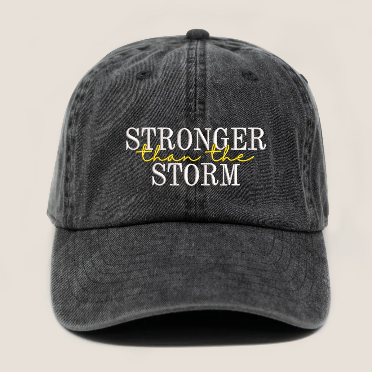 Stronger Than The Storm Embroidered Cap 1752737120411.jpg