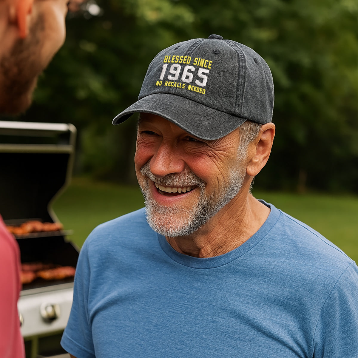 Blessed Since 1955 No Recalls Needed Embroidered Cap 1752737480140.jpg