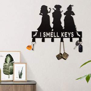 Halloween Sanderson Sisters Standing Metal Key Holder   Personalized Halloween Metal Key Hooks   Spooky Witch Sisters   Key Rack Wall Decor 1753499875399.jpg